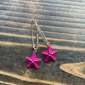 Betsey Johnson Starfish Earrings